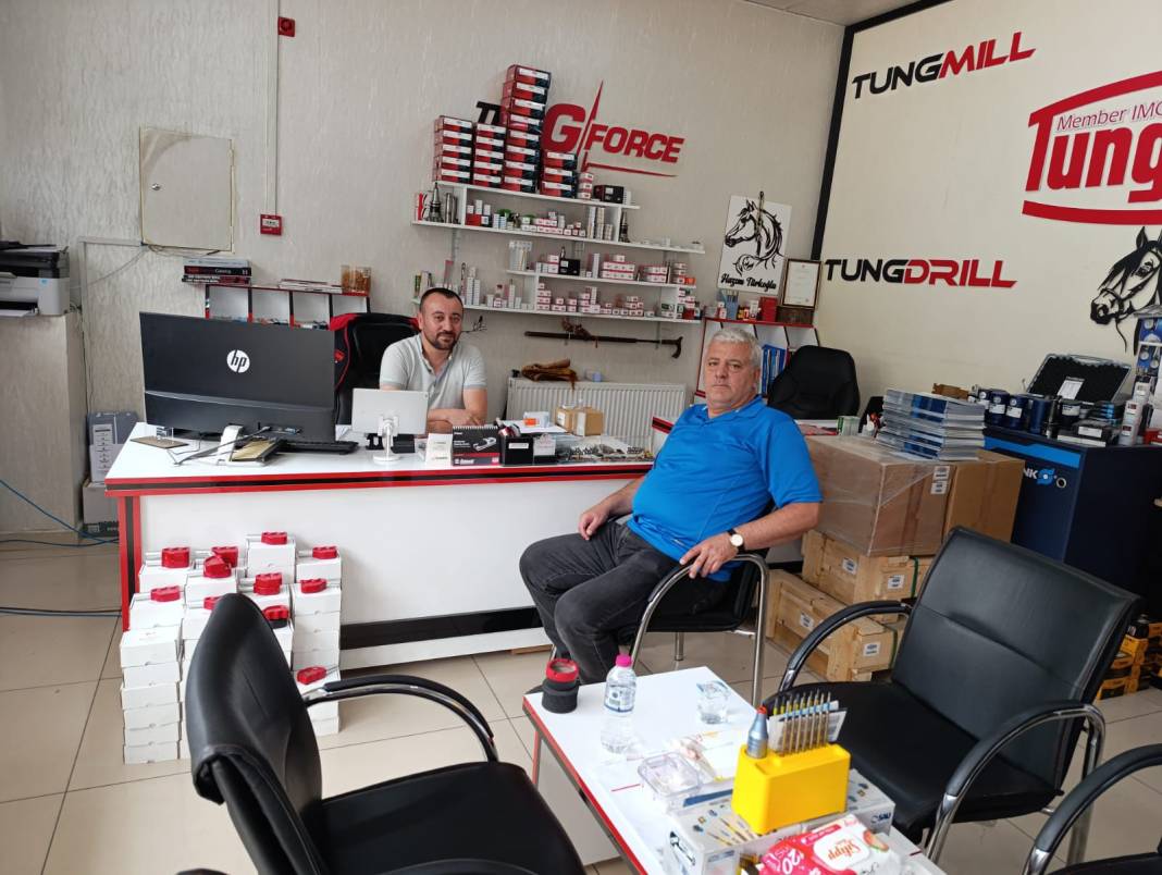Çelik'ten Türkoğlu'na ziyaret 1